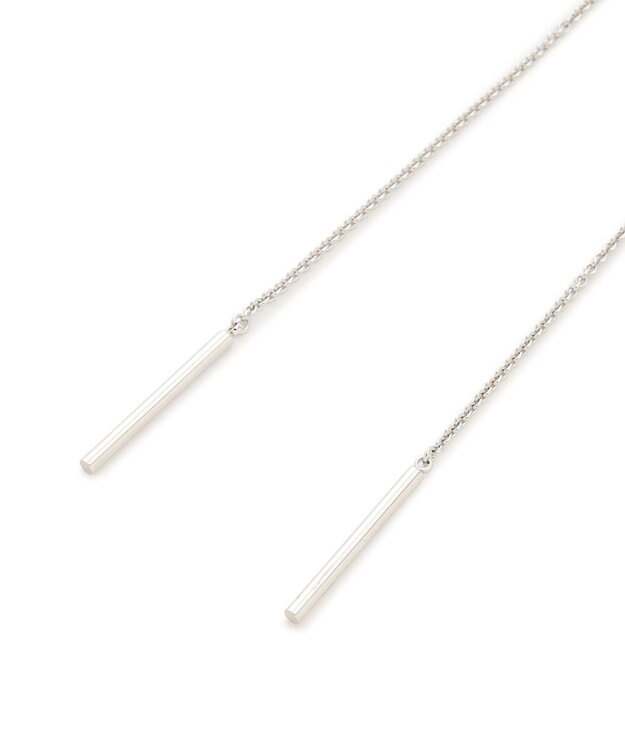 23区 バー スライド ラリエット ネックレス シルバー系