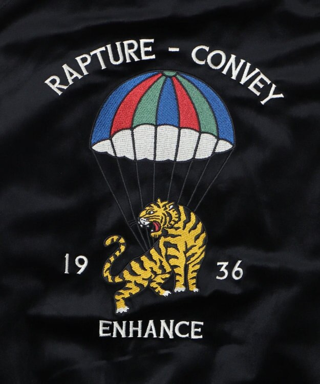 WEGO ベロアスカジャン ブラック