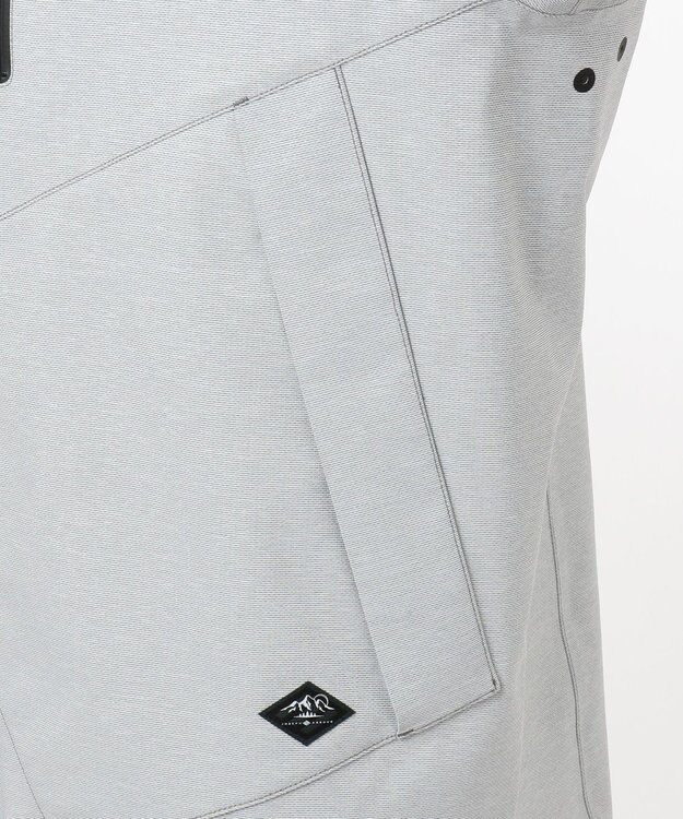 JOSEPH ABBOUD MOUNTAIN スラブシャンブレーストレッチ ブルゾン ライトグレー系