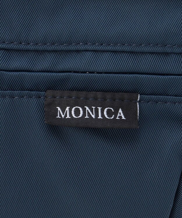 LA BAGAGERIE 【MONICA】サイドジップミニショルダーバッグ ネイビー