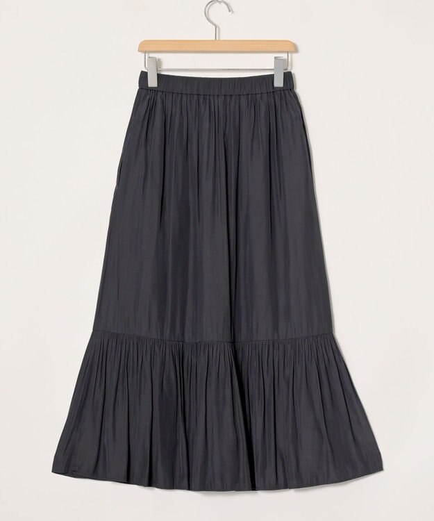 ONWARD Reuse Park 【組曲】スカート春夏 ブラック