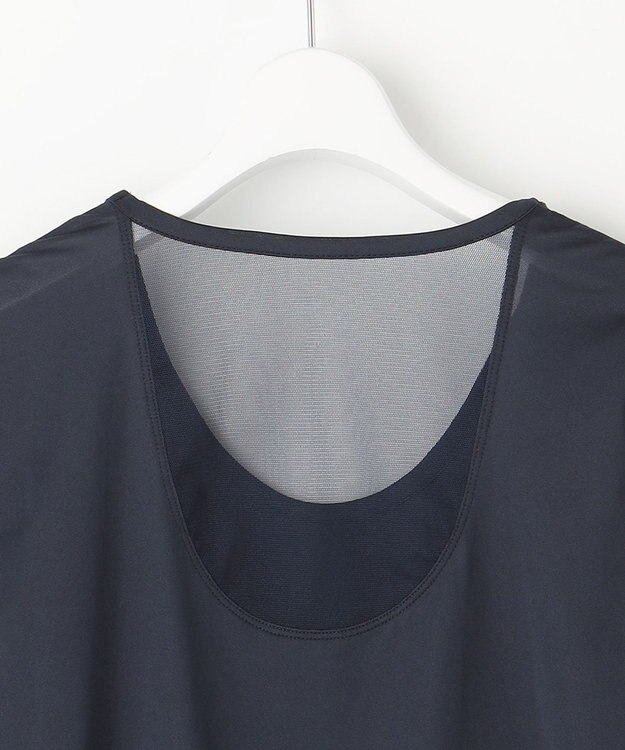 23区GOLF 【WOMEN】【吸水速乾・UVカット】３０ｄインナーUネック カノコ ネイビー系