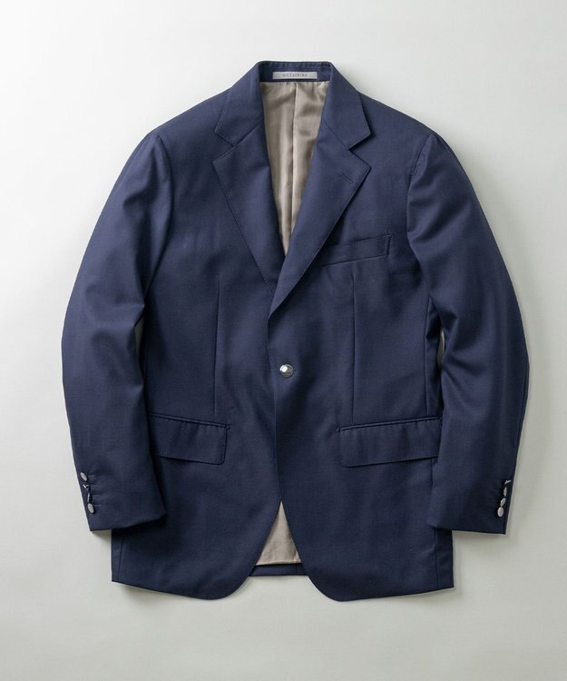 GOTAIRIKU 【ほぼ通年仕様/定番】Super130’S オリジナル ホップサックブレザー(24年秋冬モデル) ネイビー系