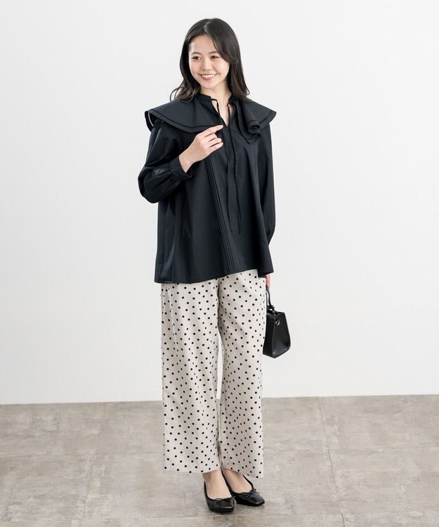 ONWARD Reuse Park 【UNFILO】ブラウス春夏 ブラック