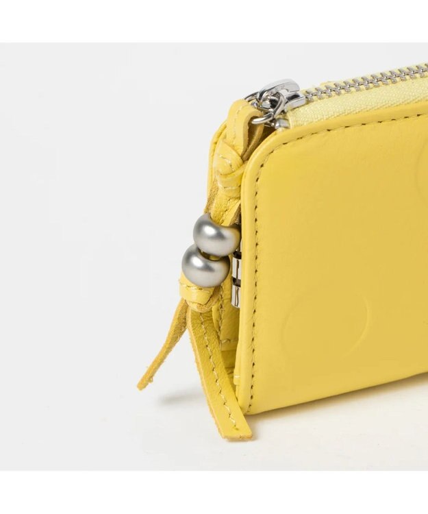 UNBILLION ペルケ perche / ドット型押しスマートキーケース イエロー