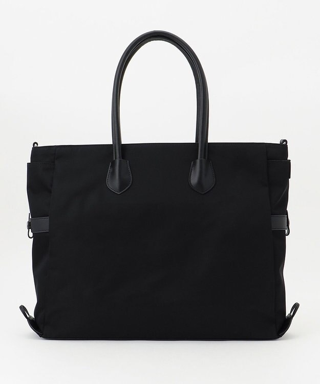 ナイロン×リサイクルレザー ホック2WAYトート Mサイズ / Y'SACCS