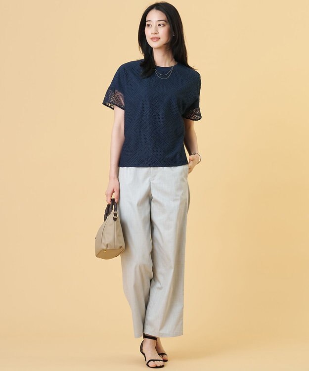 J.PRESS LADIES 【新色登場！・WEB限定カラーあり・2way】ナイロン ポシェット バッグ ベージュ系1