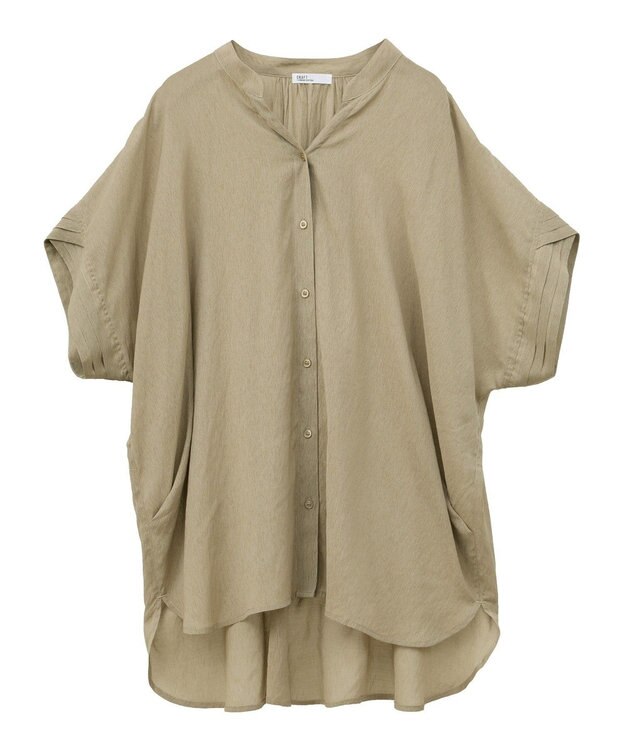 CRAFT STANDARD BOUTIQUE ヴィンテージボイルミルフィーユチュニック Beige