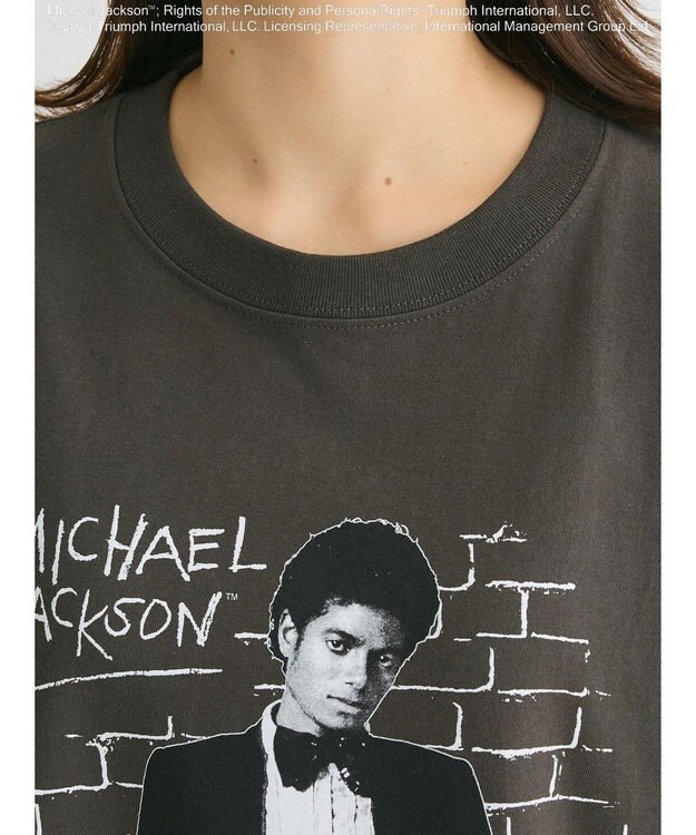 Green Parks ■ＭＩＣＨＡＥＬ　ＪＡＣＫＳＯＮ　ＰＨＯＴＯ　ＴＥＥ Charcoal Gray