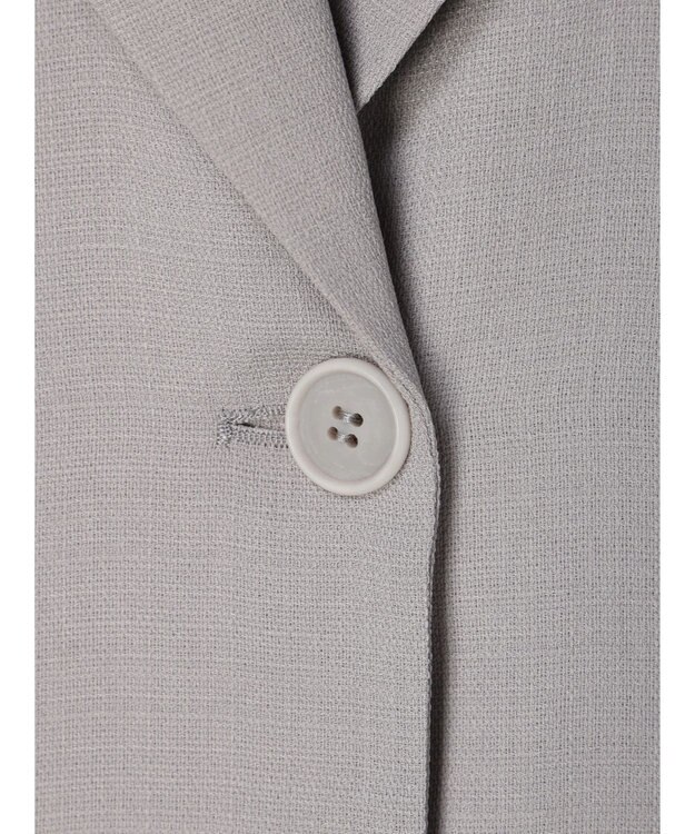 Green Parks 接触冷感　５分袖ジャケット Light Gray