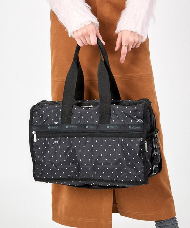 LeSportsac DELUXE MED WEEKENDER/プティドット プティドット