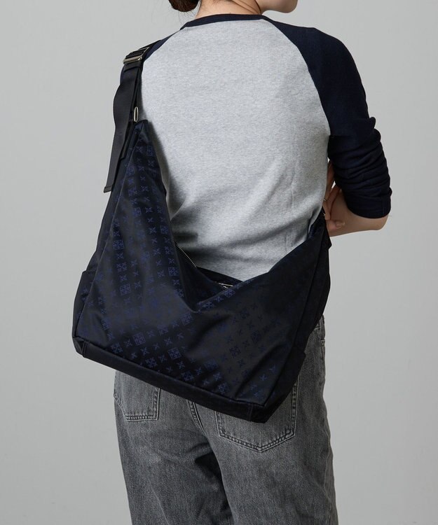 russet ナイロン2WAYショルダーバッグ(SF-262) Black/Navy