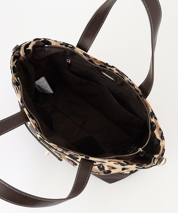 LA BAGAGERIE ベルテッド2WAYトート レオパード