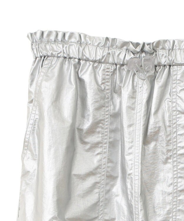 AMERICAN HOLIC ドロストベイカータイトスカート Silver