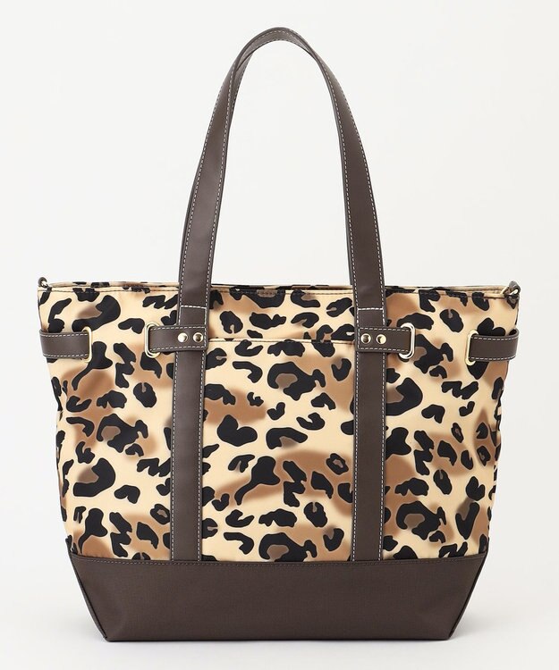 LA BAGAGERIE ベルテッド2WAYトート レオパード