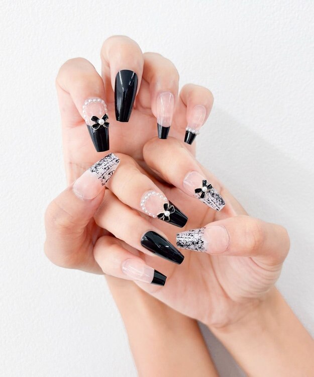 WEGO デザインネイルチップ 柄12