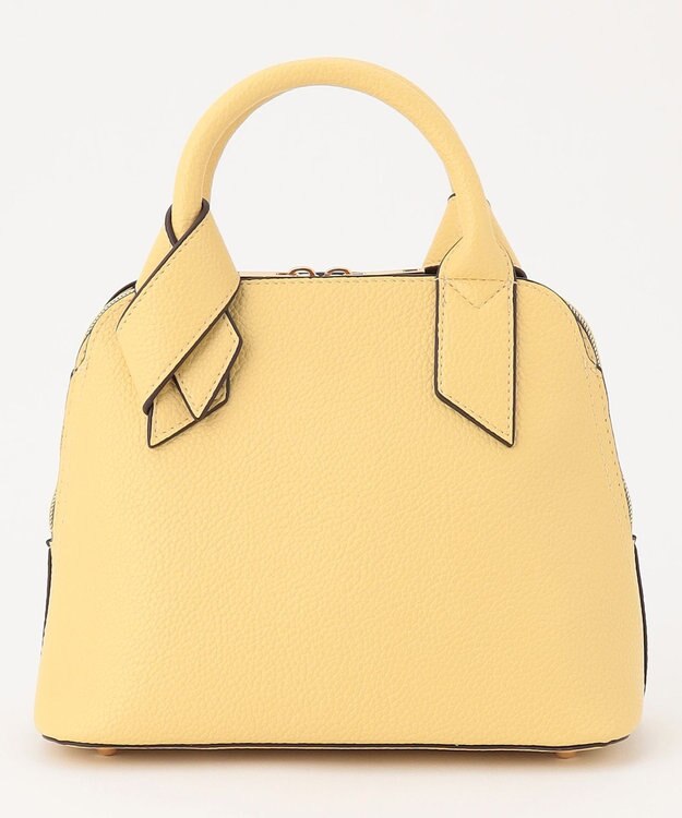 LA BAGAGERIE 【maison vert】 【超軽量/多収納】リボンハンドル2WAYバッグ イエロー