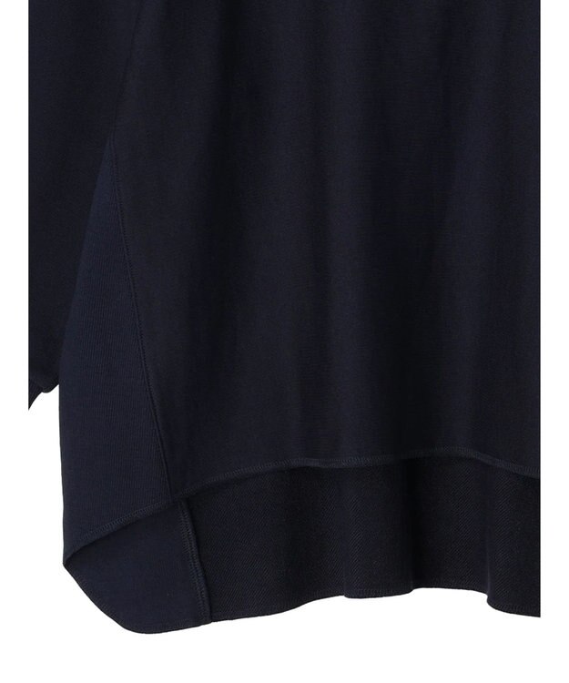 CRAFT STANDARD BOUTIQUE プリント裏毛チュニック Navy