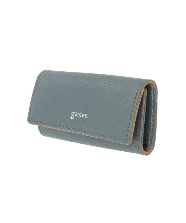 genten フレスコ キーケース グリーン