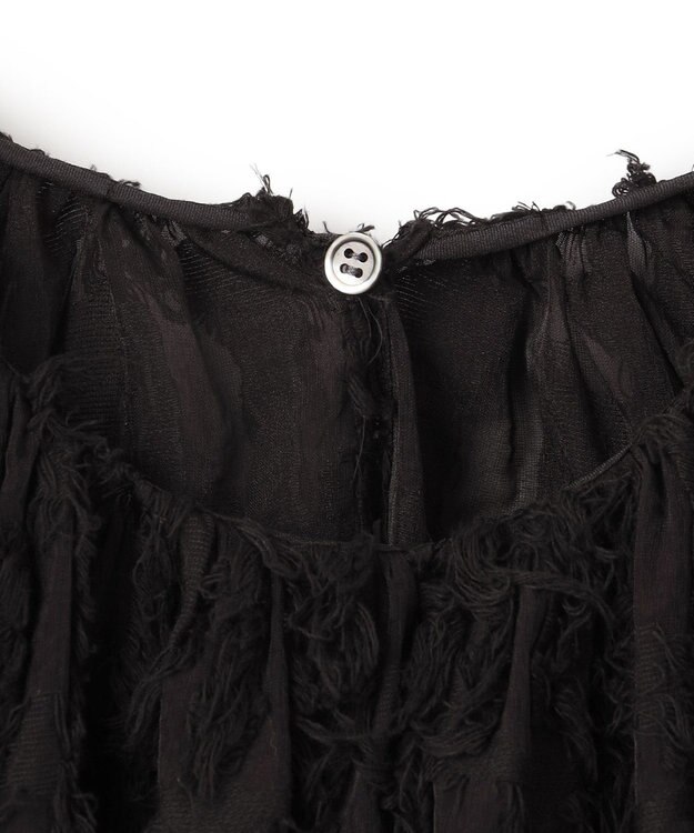 BEIGE， FRANCETTE / ジャガードトップス Black