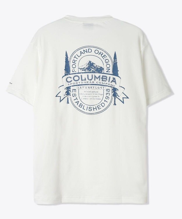 Columbia Columbia/ ハーパースパイアグラフィックショートスリーブTシャツ /コロンビア Sea Salt