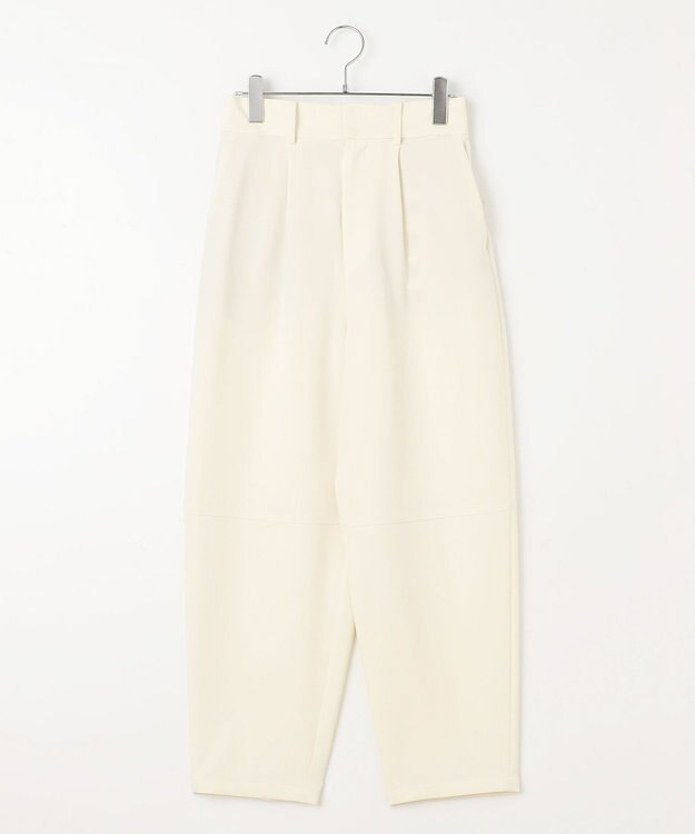 #Newans コクーンシルエットパンツ ホワイト