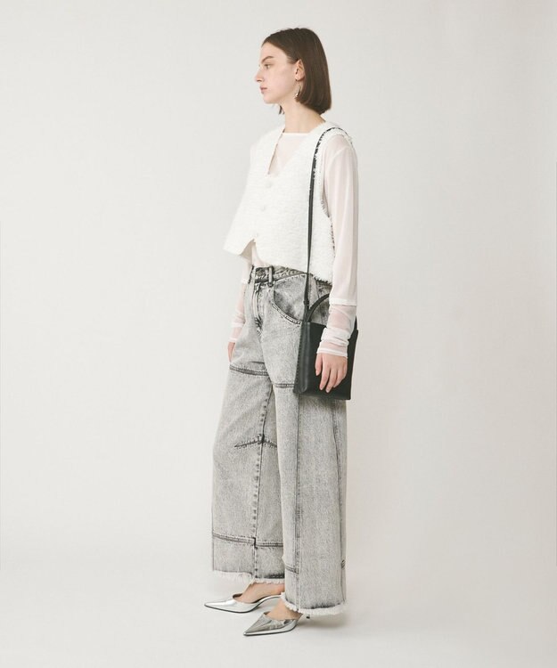 GRACE CONTINENTAL ADD CULUMN BEND　BAG ブラック