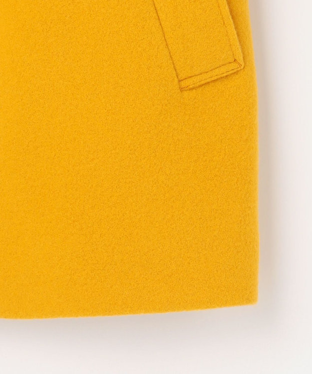 J.PRESS LADIES 【WEB限定カラーあり】Jackal ソフトメルトン Pコート 【WEB限定】イエロー系