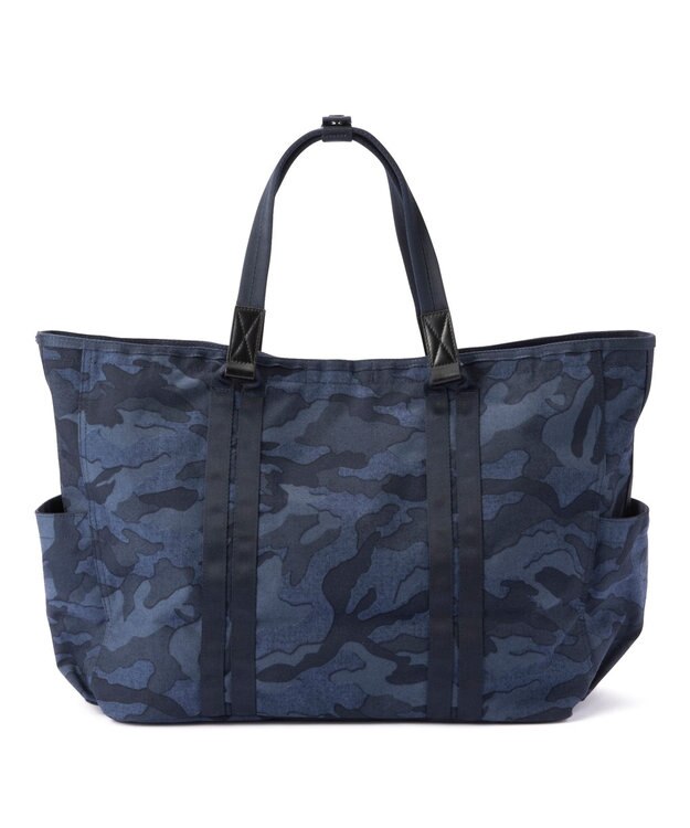 ZERO HALLIBURTON コーデュラロッカートート 82001 ネイビーカモ柄