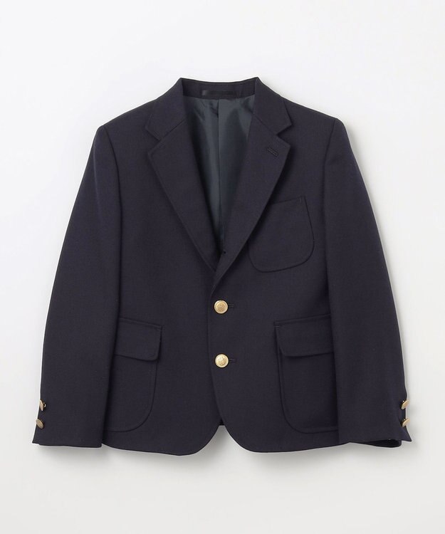 J.PRESS KIDS 【120-130cm】ウールサージ ブレザー ネイビー系