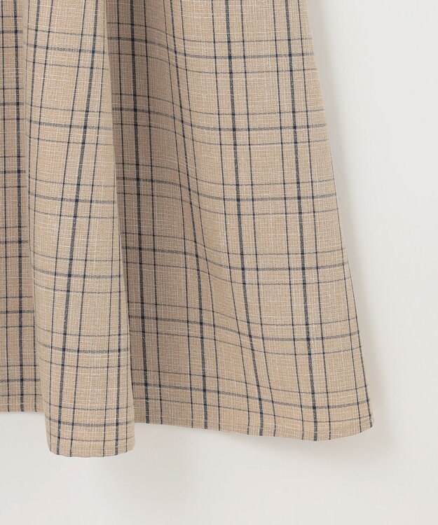 ANY SIS 【洗える】ニットコンビ ワンピース ダークブラウン系