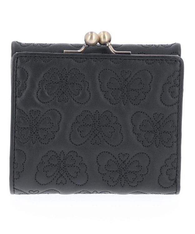 ANNA SUI チェイス 口金二つ折り財布 ブラック