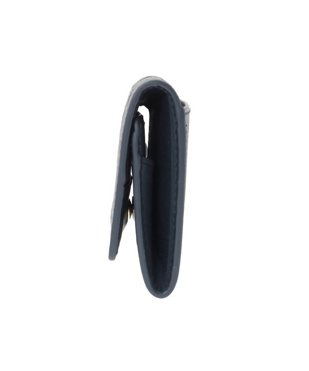 genten アーガイルカットワーク 小銭入れ ネイビーブルー