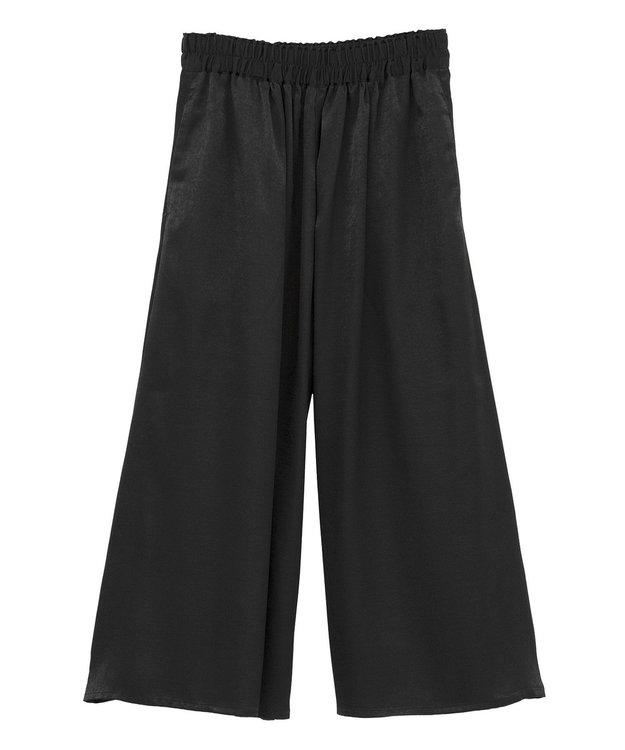 AMERICAN HOLIC 【選べる丈2サイズ】マットサテンスカーチョ Black