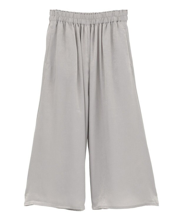 AMERICAN HOLIC 【選べる丈2サイズ】マットサテンスカーチョ Dark Silver