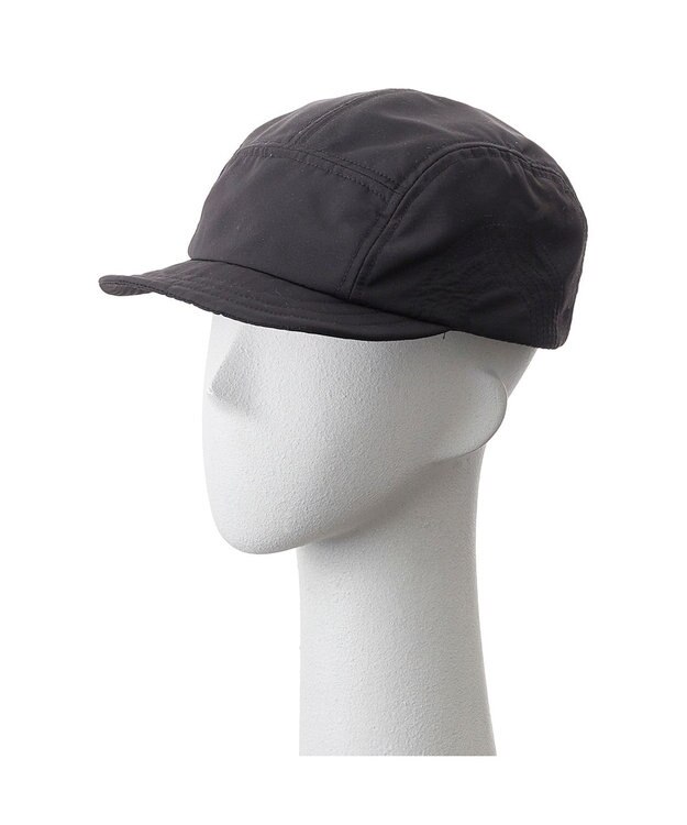 MOONBAT 【洗える】estaa 撥水 ポケッタブルキャップ UV ブラック