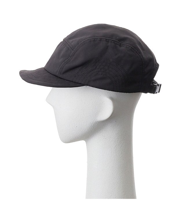 MOONBAT 【洗える】estaa 撥水 ポケッタブルキャップ UV ブラック