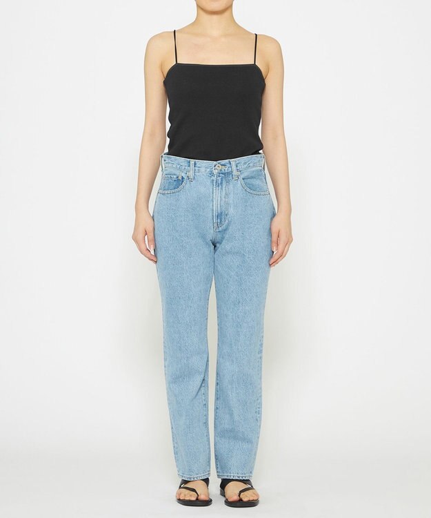 uncrave ストレート デニム パンツ（uncrave STANDARD） ライトブルー