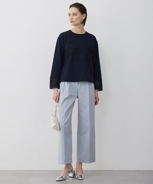 ICB 【先行予約】 レースコンビジャージー トップス ネイビー