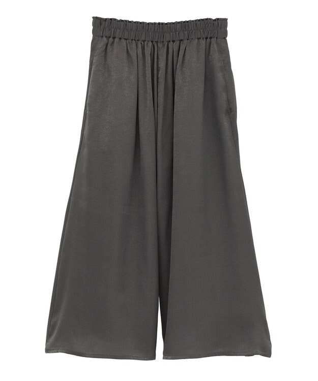 AMERICAN HOLIC 【選べる丈2サイズ】マットサテンスカーチョ Black