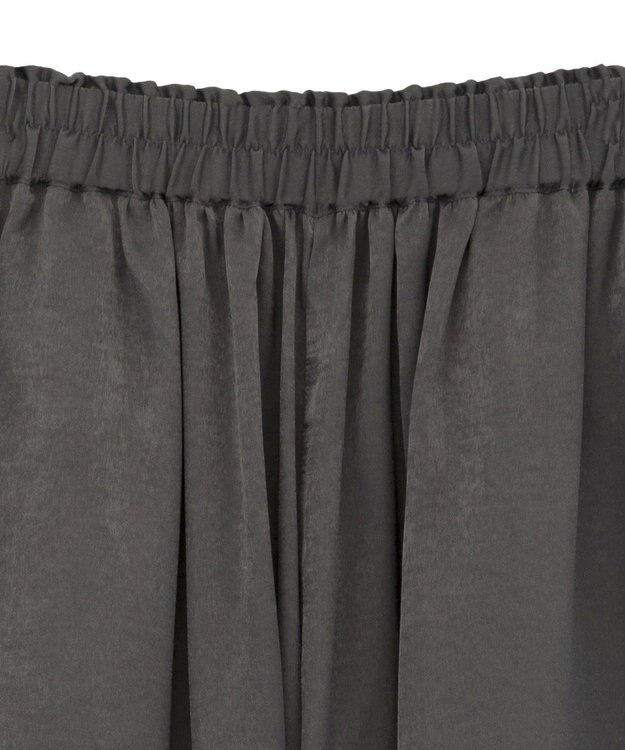 AMERICAN HOLIC 【選べる丈2サイズ】マットサテンスカーチョ Black