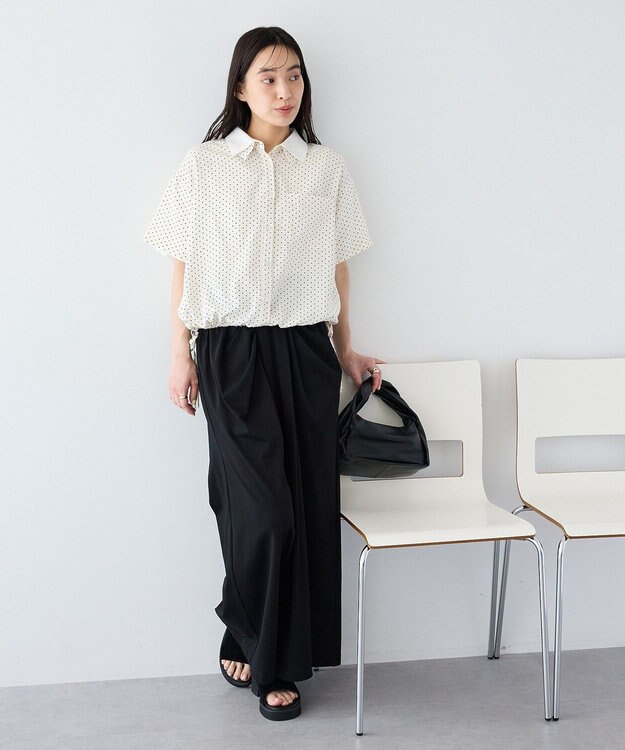 CRAFT STANDARD BOUTIQUE レイヤードライクショートスリーブシャツ Dot
