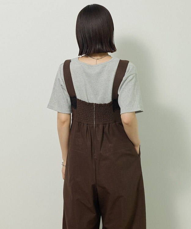 Green Parks ・ＳＵＧＡＲ　ＳＰＯＯＮ　レーストリムオールインワン Brown