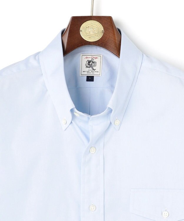 J.PRESS MEN 【AaronChang】【UNISEX】バギーフィット シャツ / B.D. サックスブルー系