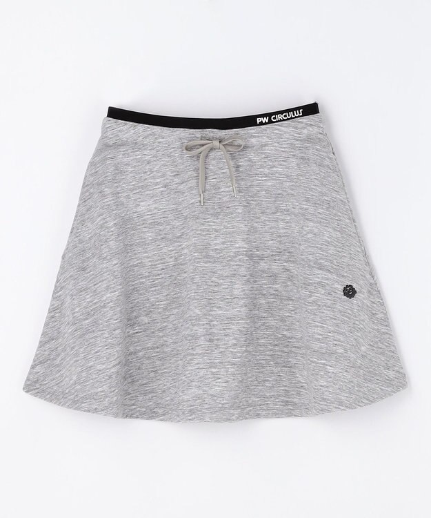 PW CIRCULUS 【WOMEN】裏毛スウェットフレアスカート ゴルフウェア レディース グレー系