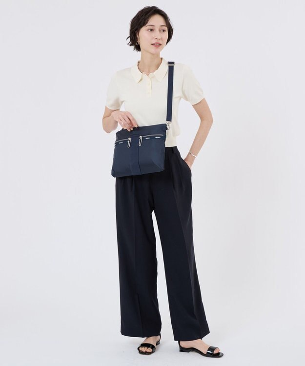 LeSportsac POUCH CROSSBODY/ダークブルーC ダークブルーC