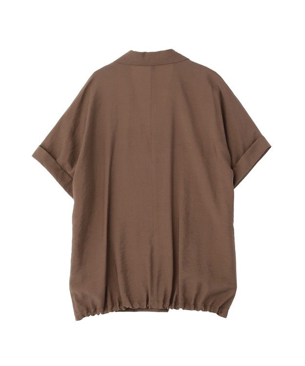 YECCA VECCA ハーフスリーブライトジャケット Charcoal Gray