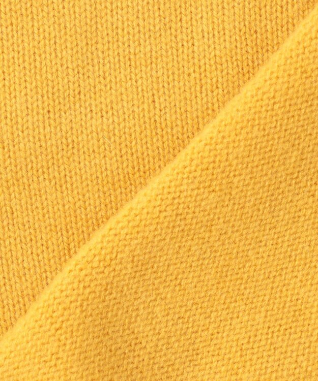 J.PRESS MEN ポロカラー カシミヤニット イエロー系