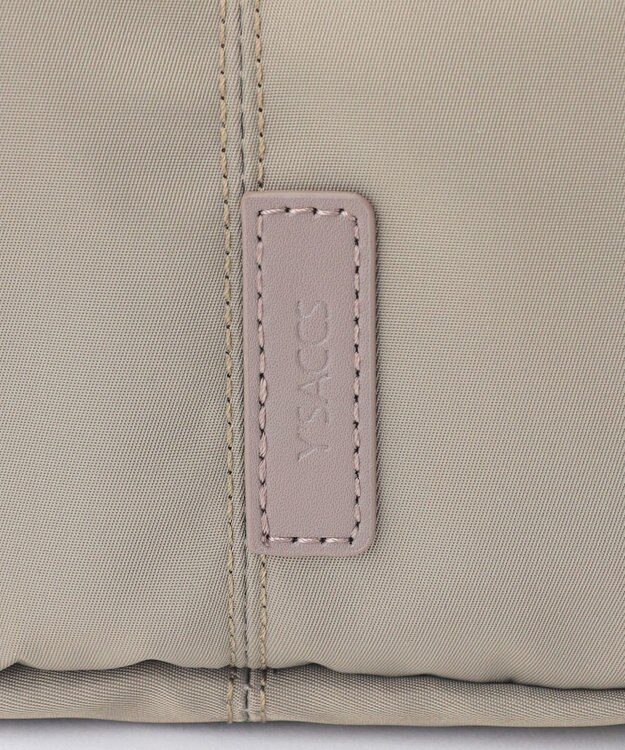 Y'SACCS ツイルナイロン　カーブショルダー　Sサイズ グレージュ