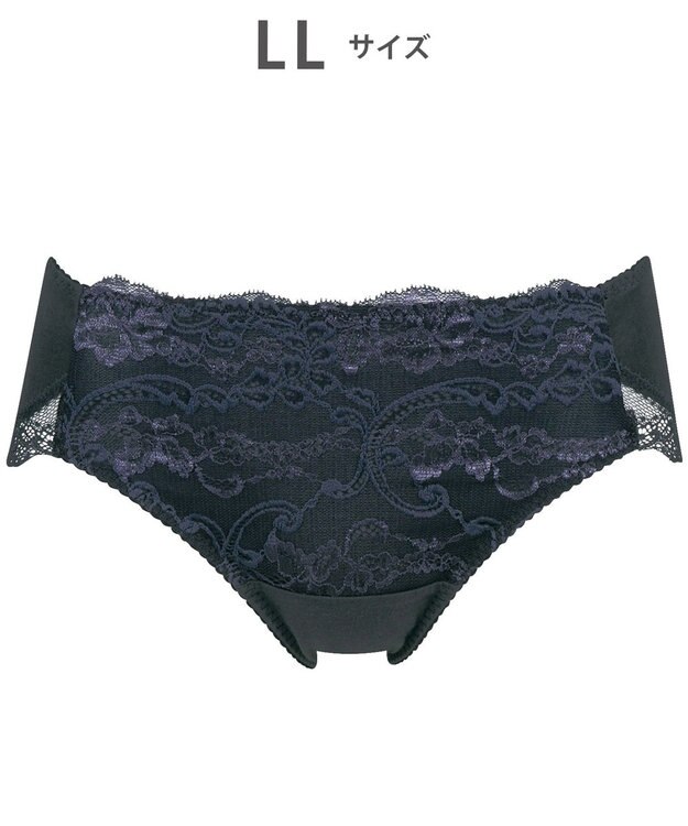 Wing ショーツ　  ハーフ　ハイレッグ　ウイング／ワコール　KF3306 ブラック